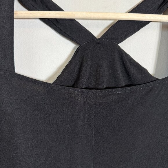 ASTR The Label Long Sleeve Cut Out Bodycon Midi Dress Women's Medium Black NWT - Picture 14 of 16